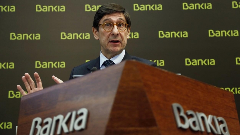 José Ignacio Goirigolzarri, presidente de Bankia. REUTERS