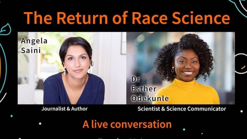 Evento sobre ciencia y raza el próximo 23 de junio con dos de las entrevistadas en este reportaje: Angela Saini y Esther Odekunle. En https://pintofscience.com