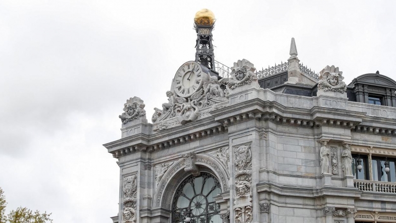 Fachada del Banco de España, en Madrid. EP.P/Óscar J.Barroso