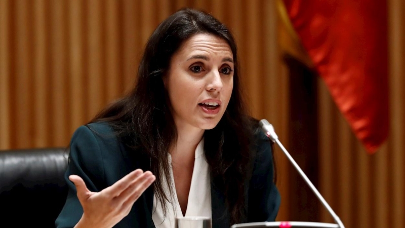 La ministra de Igualdad, Irene Montero. EFE/Mariscal/Archivo