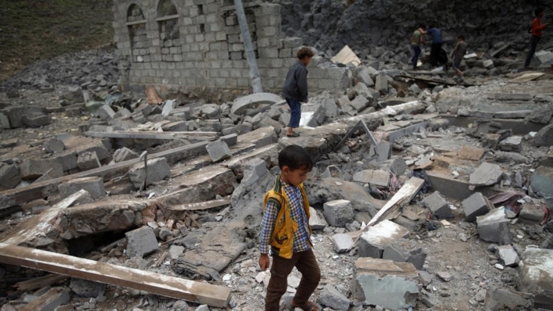 bombardeo yemen