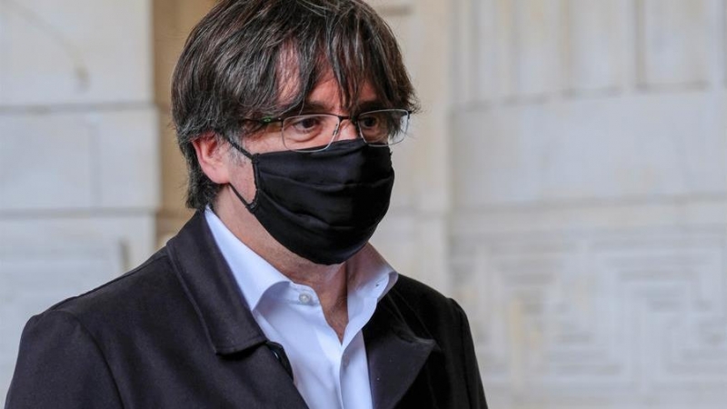 Carles Puigdemont. / EFE/EPA/OLIVIER HOSLET