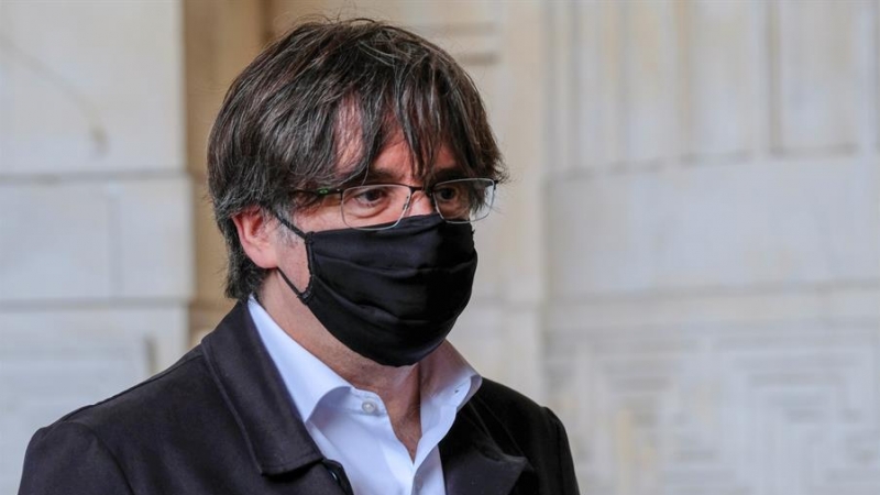 Carles Puigdemont. / EFE/EPA/OLIVIER HOSLET