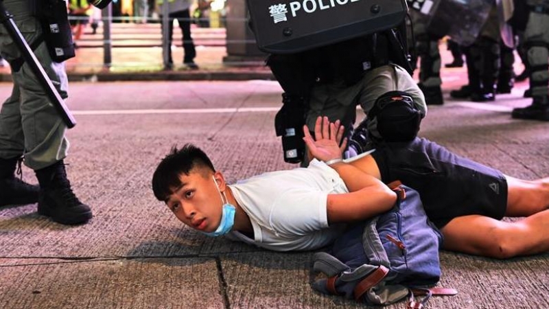 Protestas Hong Kong. EFE/Miguel Candela