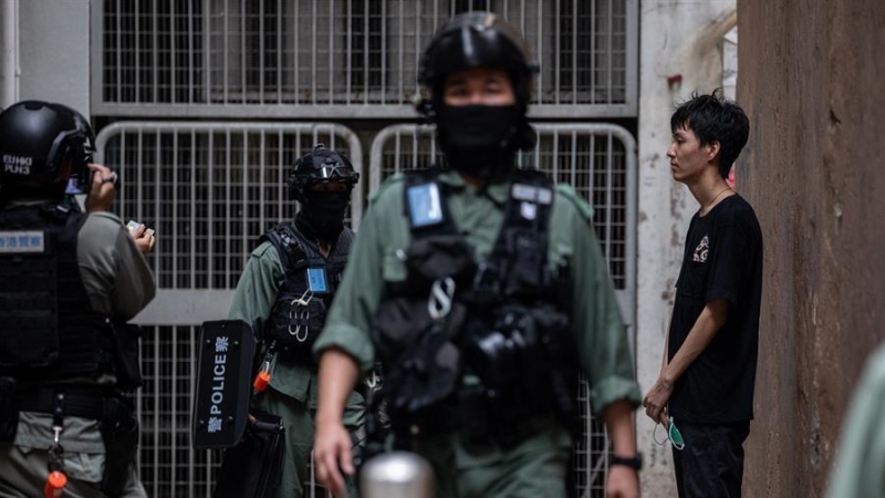 Protestas Hong Kong. EFE/EPA/JEROME FAVRE