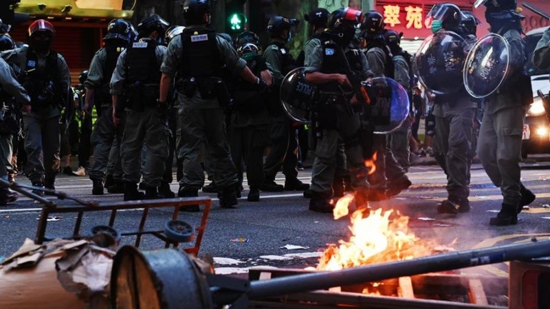 Protestas Hong Kong. / EFE/EPA/MIGUEL CANDELA