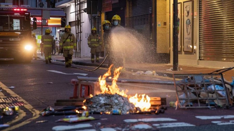 Protestas Hong Kong. EFE/EPA/JEROME FAVRE