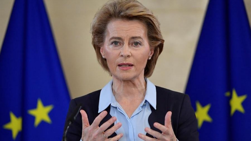 Ursula von der Leyen. /EFE/EPA/JOHN THYS / POOL