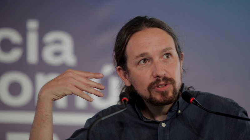 El secretario general de Podemos y vicepresidente del Gobierno, Pablo Iglesias. - EFE