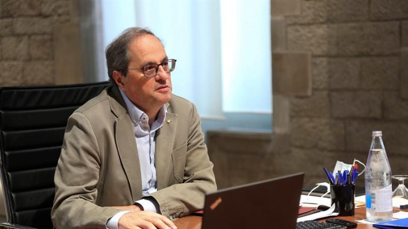 El presidente de la Generalitat, Quim Torra. EFE/ Jordi Bedmar Pascual /Archivo