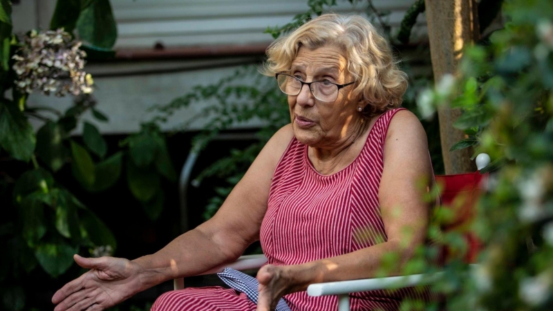 Manuela Carmena, exalcaldesa de Madrid y autora del libro 'A los que vienen', apuesta por el futuro de la mujer en la sociedad. / FOTO: JAIRO VARGAS