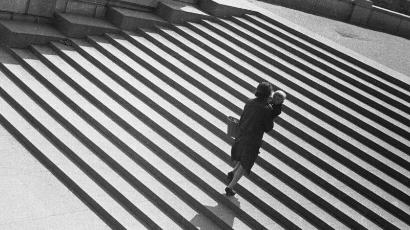 'Escaleras', 1929-30.- ALEXANDER RODCHENKO