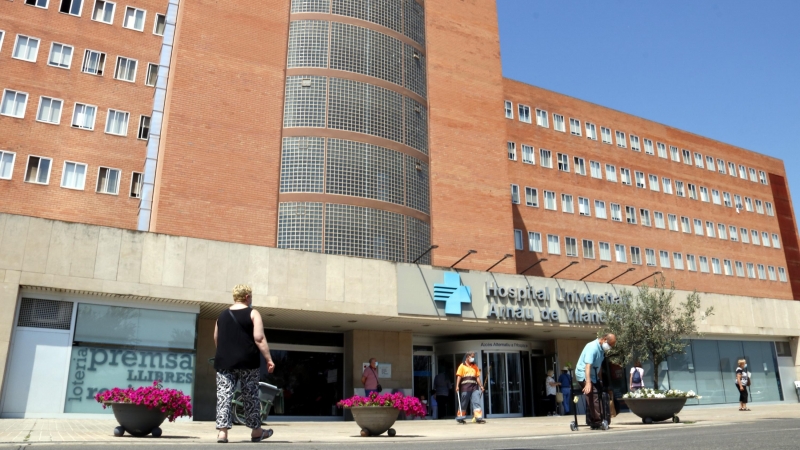 Façana de l'Hospital Arnau de Vilanova de Lleida. ACN