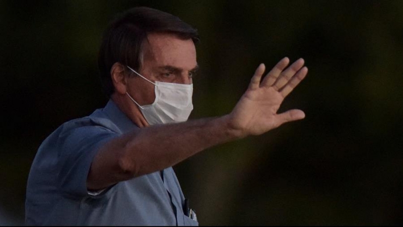 En la imagen, el presidente de Brasil, Jair Bolsonaro. EFE/Andre Borges