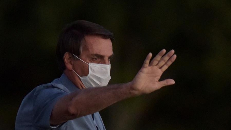 En la imagen, el presidente de Brasil, Jair Bolsonaro. EFE/Andre Borges