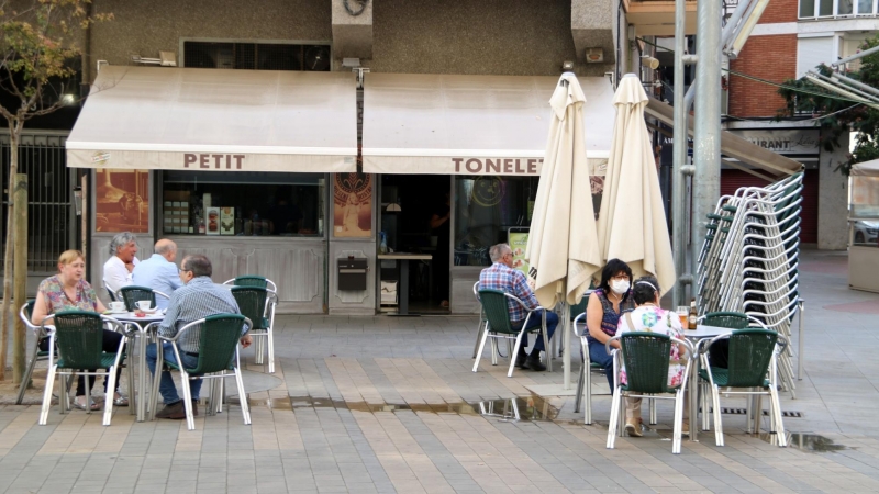 El bar Petit Tonelet, de la Zona Alta de Lleida. ACN/Estefania Escolà