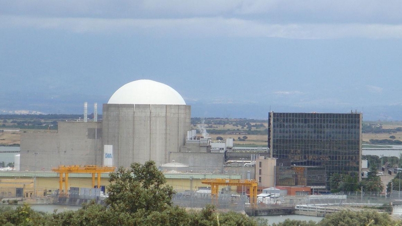 Central de energía nuclear Almaraz, (Cáceres), participada por Iberdrola, Naturgy y Endesa.