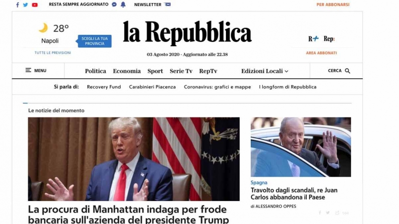 Fuente: La Repubblica.