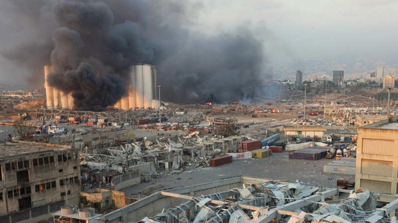 Explosión en Beirut / REUTERS - Mohamed Azakir
