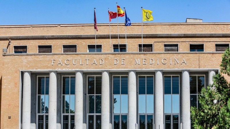 Fachada de la Facultad de Medicina de la Universidad Complutense de Madrid. /Europa Press