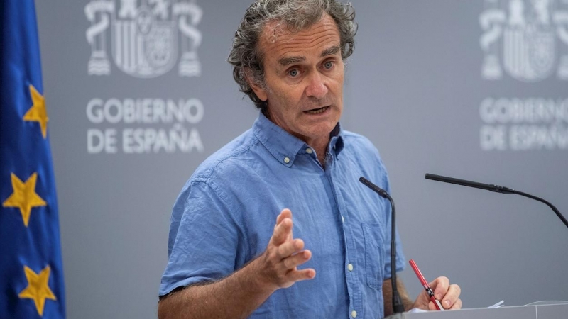 El director del Centro de Coordinación de Alertas y Emergencias Sanitarias (CCAES), Fernando Simón. EFE/Rodrigo Jiménez