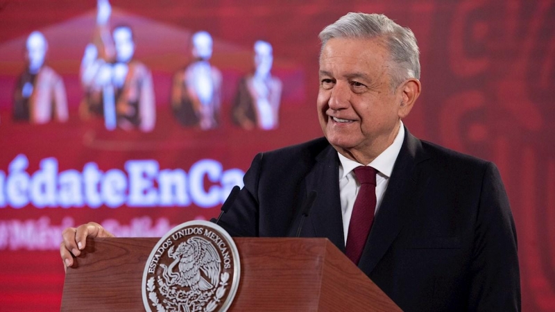 El presidente de México, Andrés Manuel López Obrador. - EFE