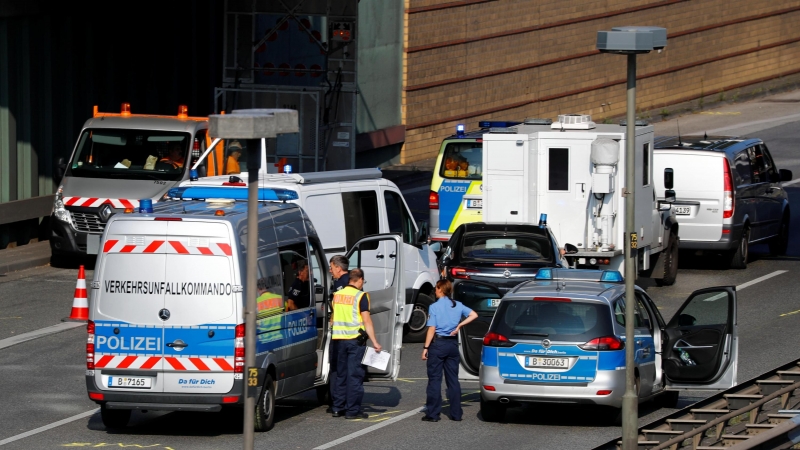 Imagen de la escena de los accidentes / REUTERS.