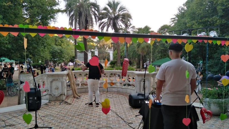 Actuación musical para celebrar San Valentín, una actividad que el Ministerio ha declarado de interés cultural / Asociación Amigos del Castillo Idiarte Borda