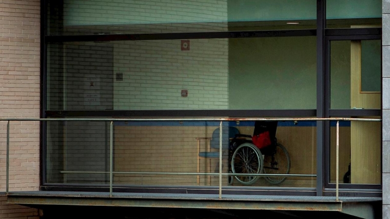 Vista de un residencia de ancianos en Mataró (Barcelona). EFE/ Enric Fontcuberta