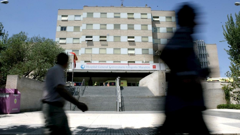 Exterior del Hospital Gregorio Marañón. EFE/Javier Lizón