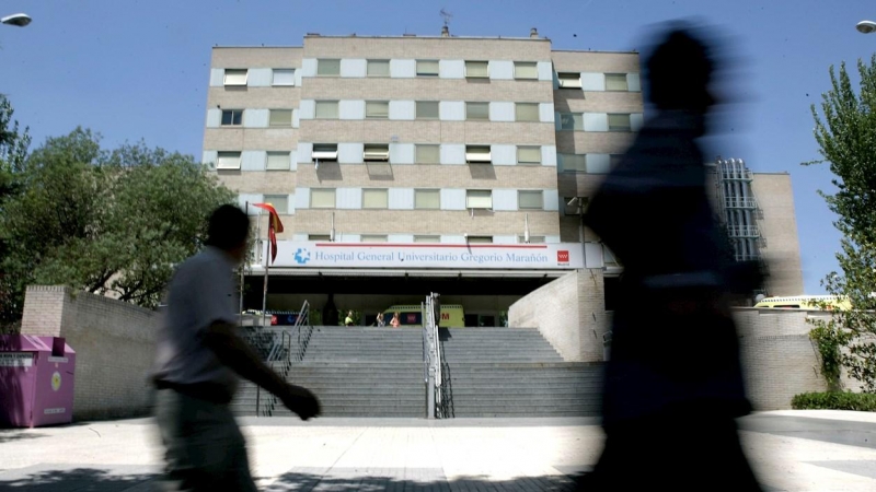 Exterior del Hospital Gregorio Marañón. EFE/Javier Lizón