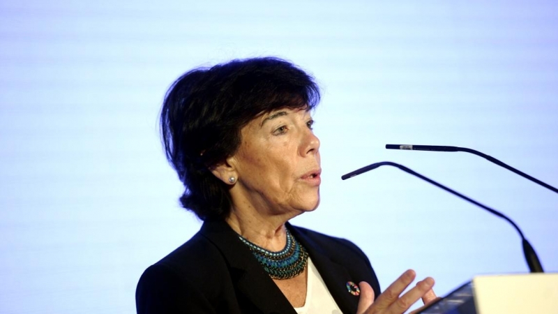 La ministra de Educación y Formación Profesional, Isabel Celaá. Óscar Cañas / Europa Press