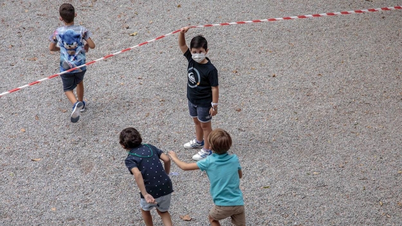 Niños y coronavirus: por qué una alta carga viral no implica que sean más infecciosos. EFE/Biel Aliño