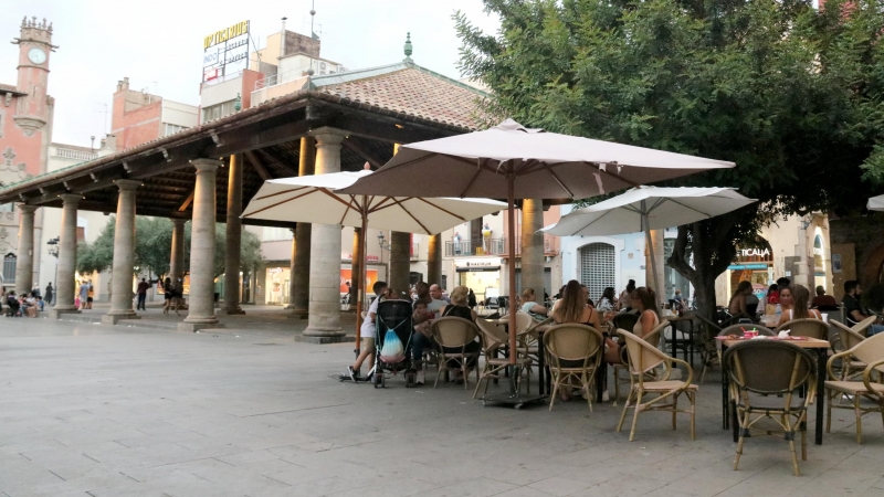 Imatge d'una terrassa a Granollers. ACN