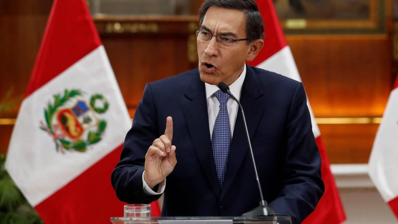 El presidente de Perú, Martín Vizcarra / EFE