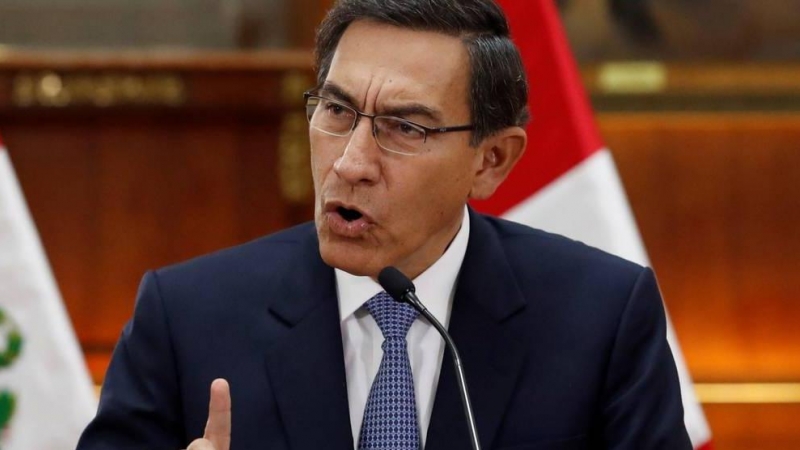 El presidente de Perú, Martín Vizcarra / EFE