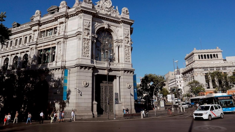 Fachada del Banco de España. EFE/Chema Moya/Archivo