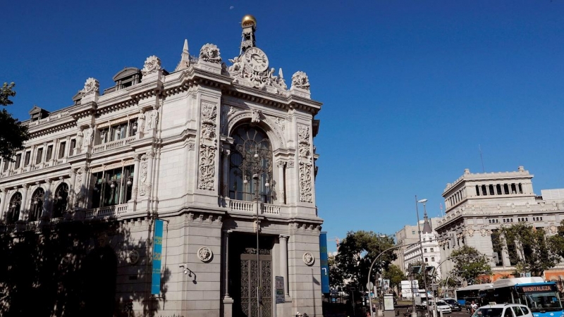 Fachada del Banco de España. EFE/Chema Moya/Archivo