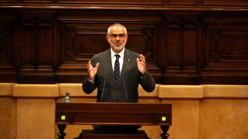El president del grup parlamentari de Ciutadans, Carlos Carrizosa. ACN/Bernat Vilaró