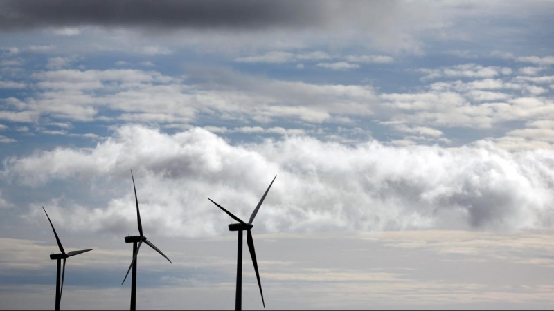 Parque eólico de Iberdrola en Moranchon (Guadalajara). REUTERS/Sergio Perez