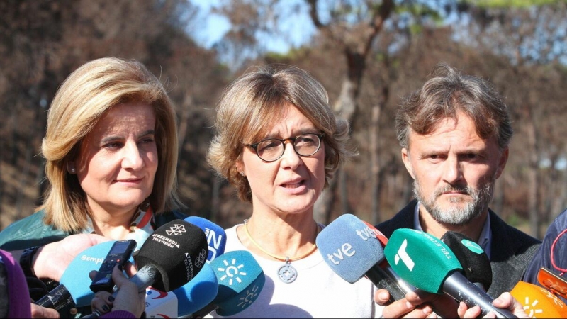 Las exministras Fátima Báñez e Isabel García Tejerina. EFE/Chema Moya