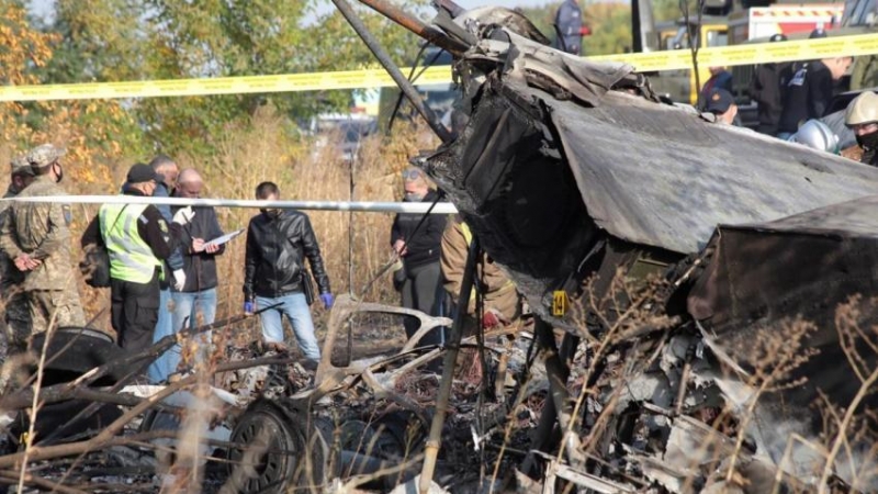 Mueren 26 personas en un accidente de un avión militar en Ucrania / EFE