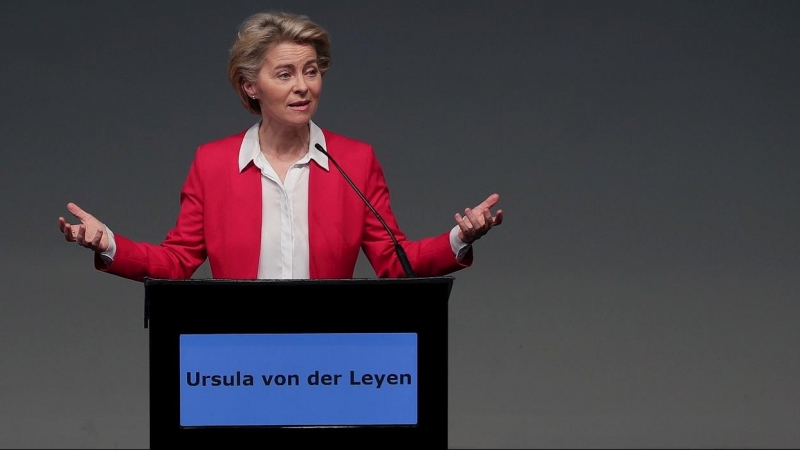 La presidenta de la Comisión Europea, Ursula Von Der Leyen. - EFE