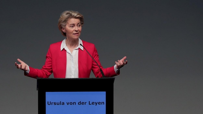 La presidenta de la Comisión Europea, Ursula Von Der Leyen. - EFE