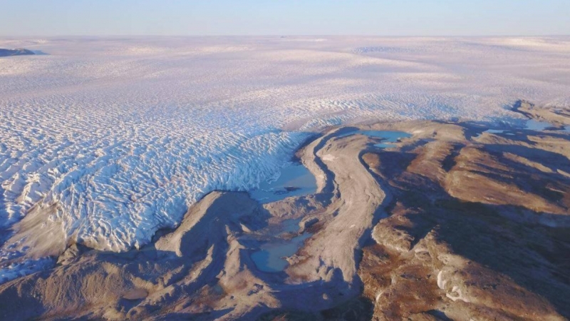 Capa de hielo de Groenlandia. / Jason Briner