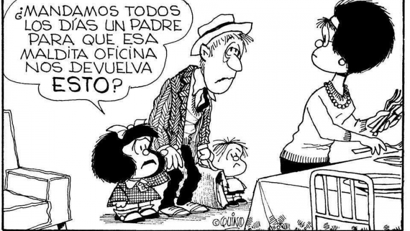 Mafalda y la explotación laboral.- LUMEN