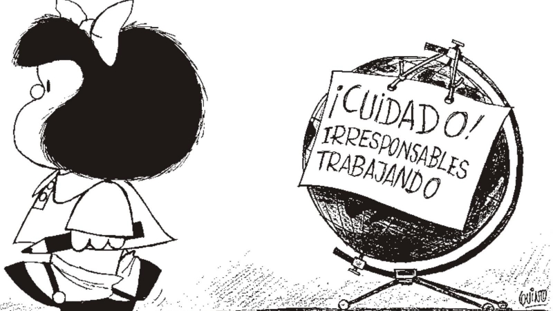 Mafalda y la clase gobernante.