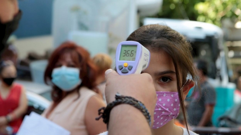 Grecia despide el peor mes en lo que lleva de pandemia. /EFE