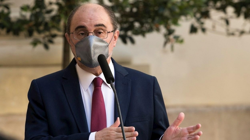 El presidente de Aragón, Javier Lambán. EFE/ Toni Galán/Archivo