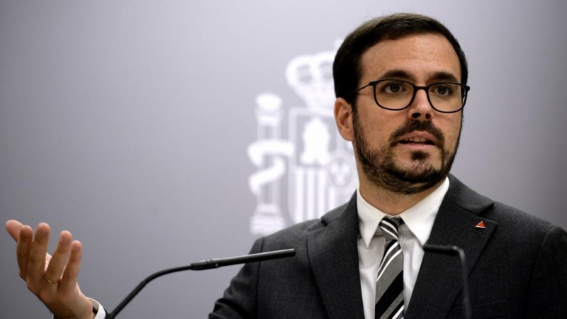 El ministro de Consumo, Alberto Garzón. Europa Press/O.CAÑAS.POOL/Archivo